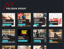 Tablet Screenshot of poliquingroup.com